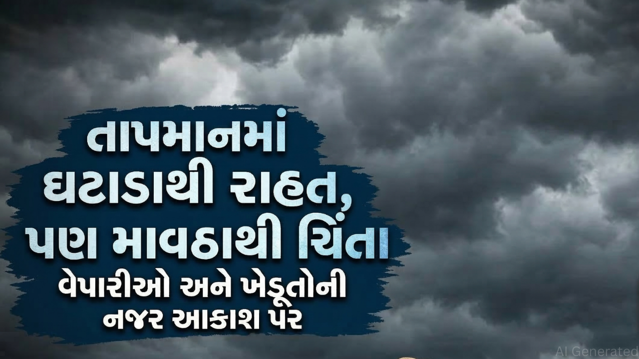 Heatની વચ્ચે માવઠાની આગાહીથી ખેડૂતો ચિંતિત