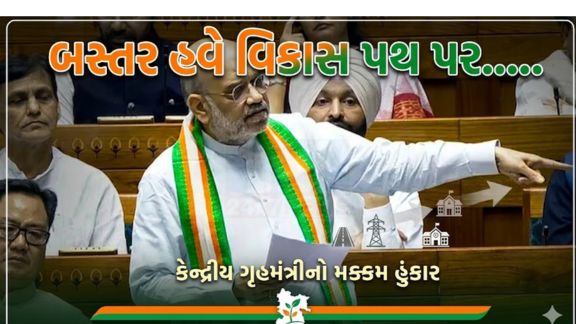ગૃહમંત્રી અમિત શાહે જણાવ્યું કે દેશ હવે નક્સલવાદ(Naxalism)થી મુક્ત છે