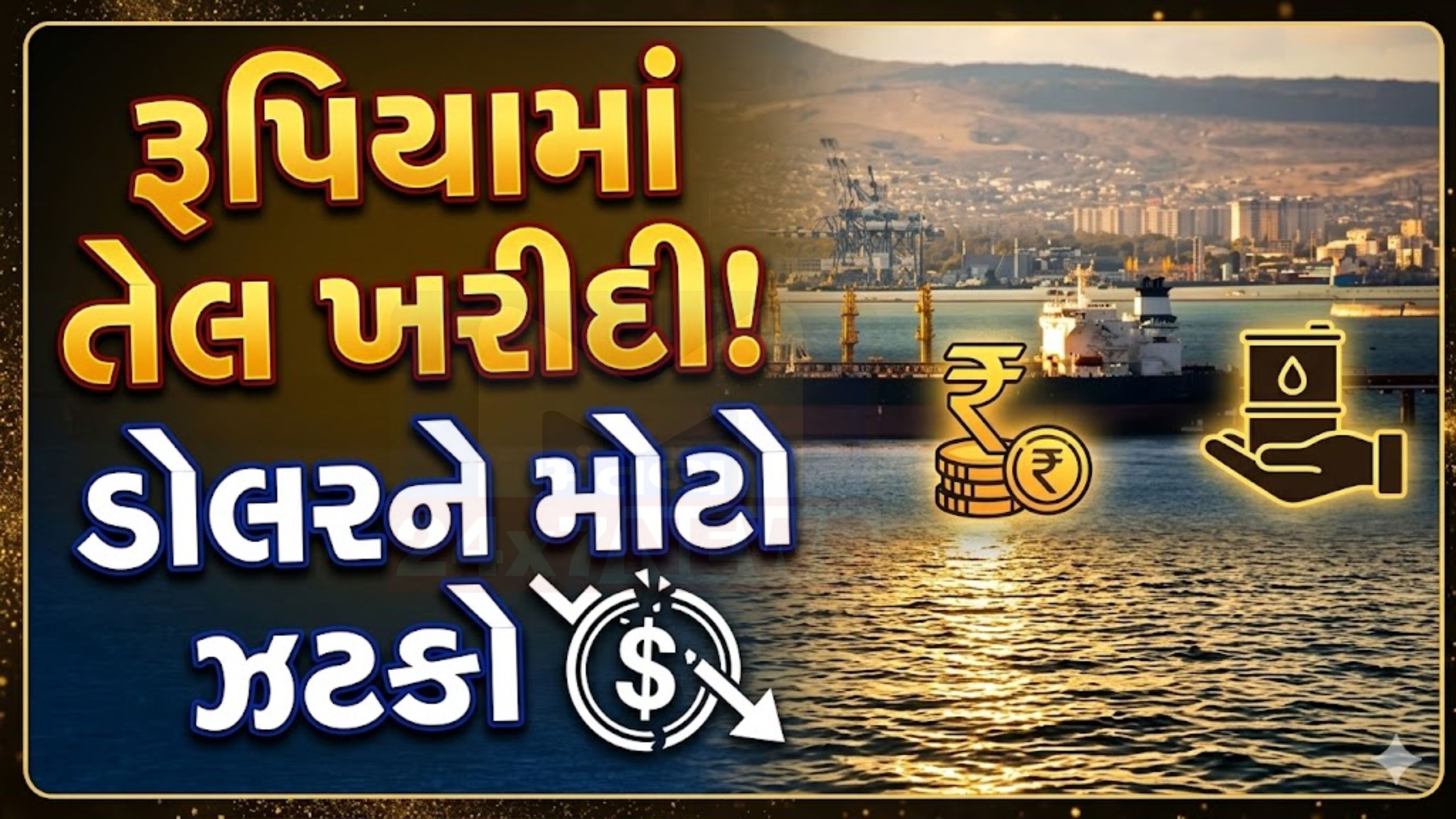 Dollarને ઝટકો! ભારતે Rupeesમાં તેલ ખરીદી શરૂ કરી