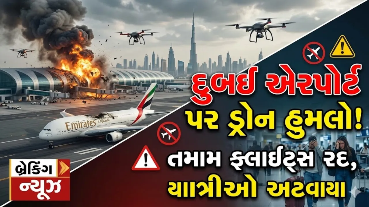 Dubai Airport Drone Attack