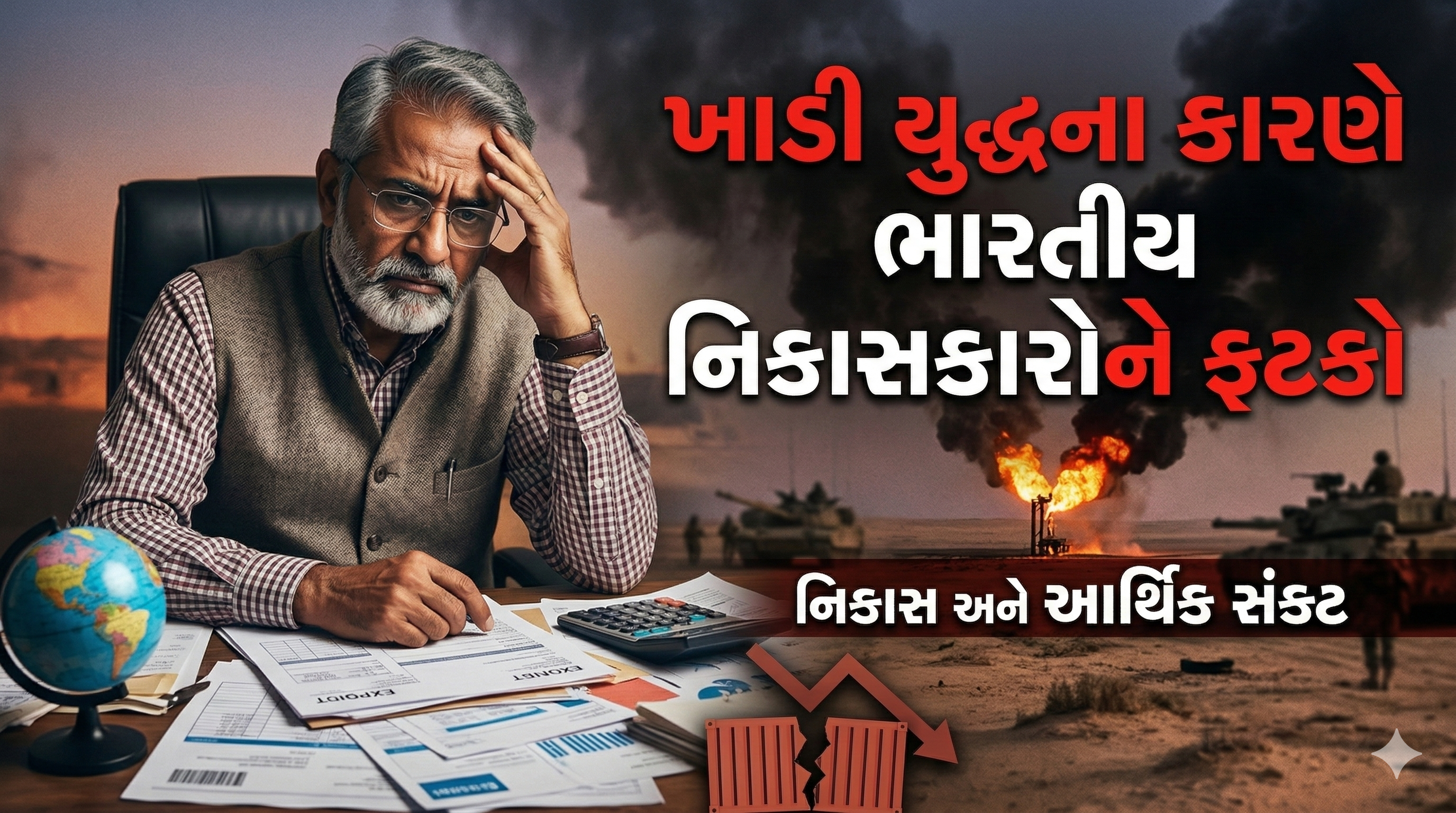 Exportersની માઠી દશા, ઇરાન-અમેરિકા યુદ્બે સ્થિતિ વણસાવી