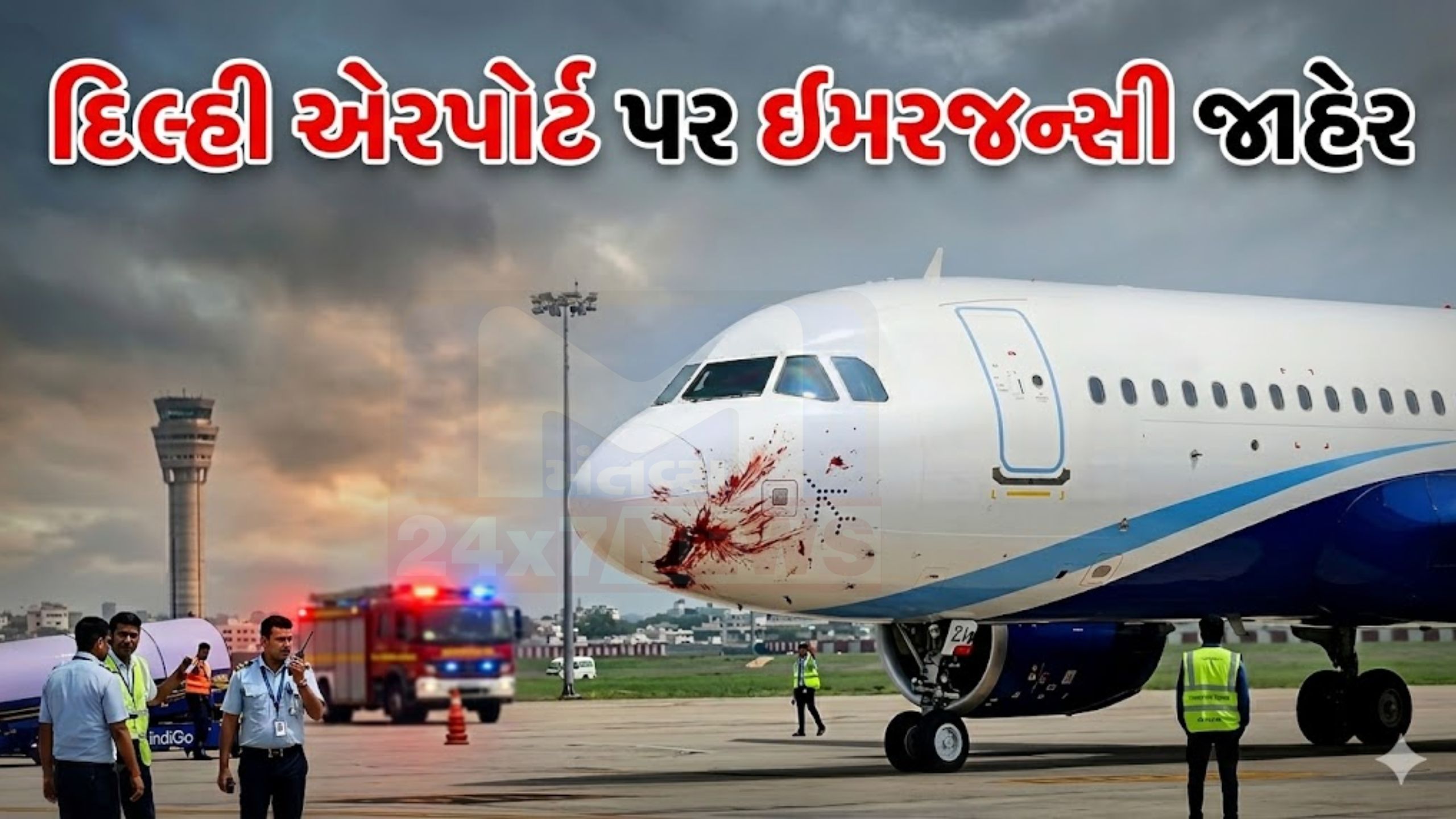 ઉડાન દરમિયાન મોટો ખતરો! IGI Airport પર ફુલ ઇમરજન્સી જાહેર