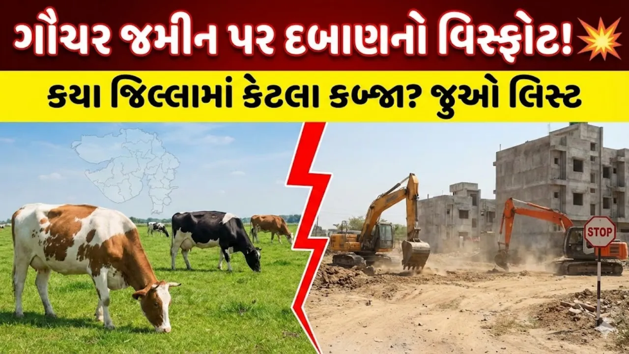 Gauchar Land Encroachment Gujarat