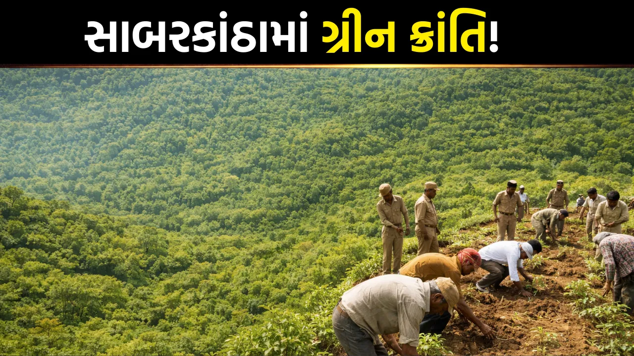 Green Wall of Aravalli Gujarat