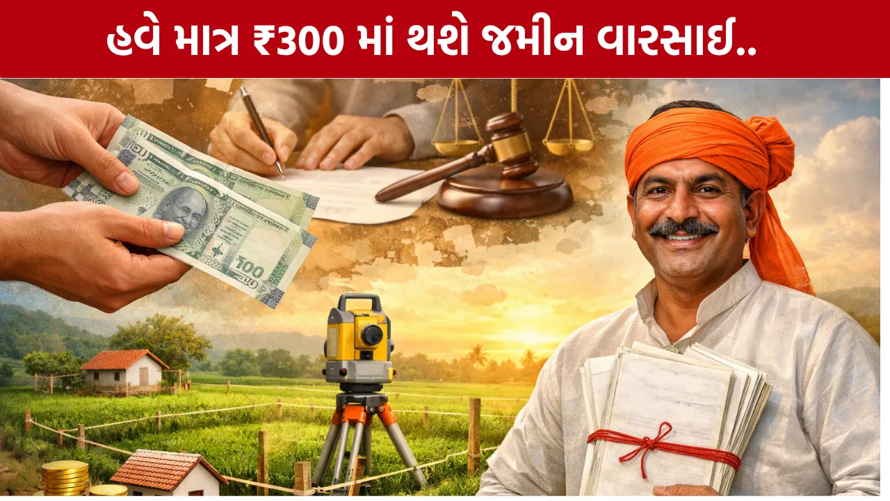 Gujarat Agriculture Land Inheritance Stamp Duty: