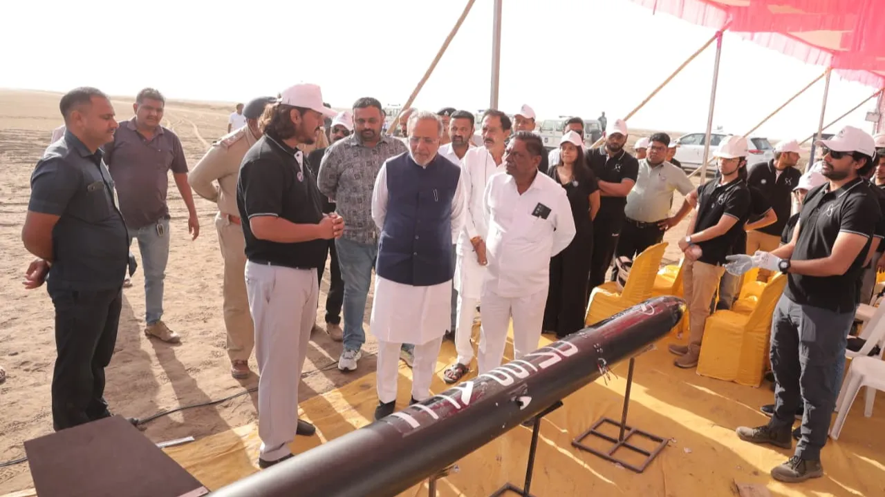 Gujarat First Rocket Launch Dholera