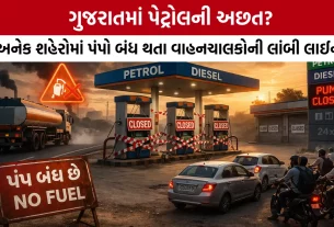 Gujarat Petrol Diesel Shortage Update
