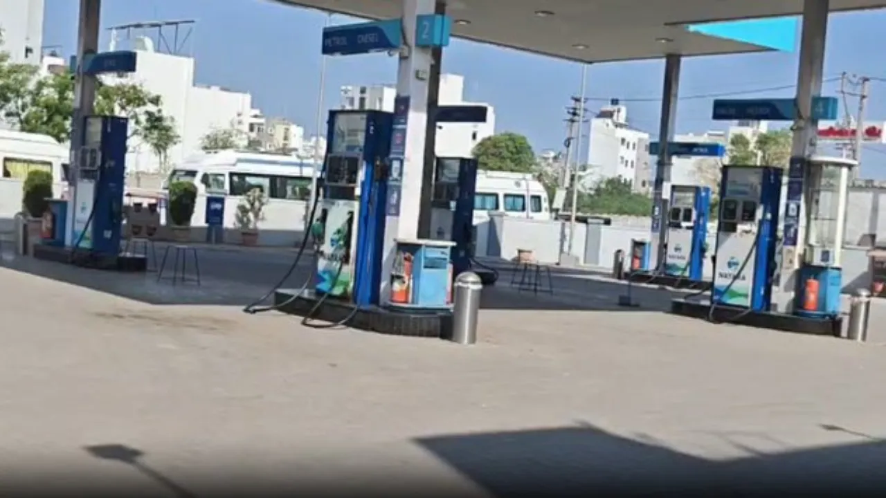 Gujarat Petrol Diesel Shortage Update