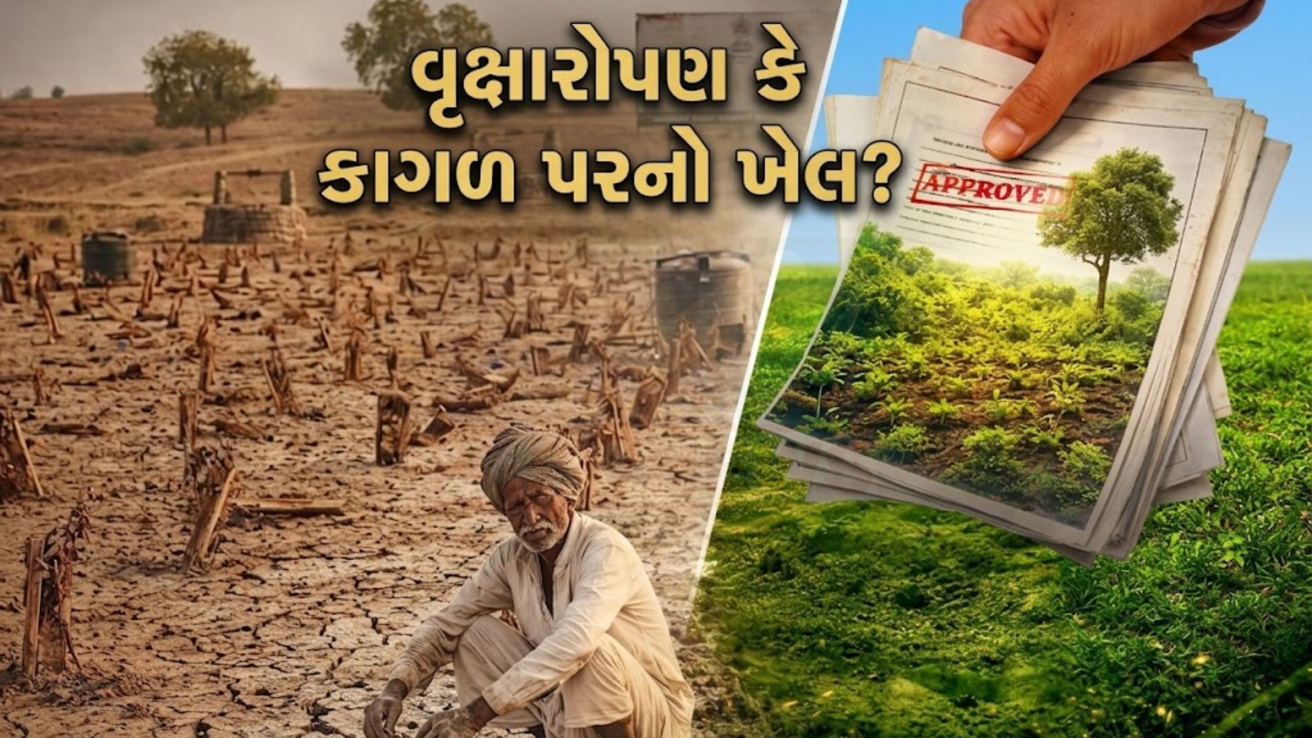 કરોડોનો ખર્ચ છતાં ગુજરાતમાં tree plantation નિષ્ફળ, 40% રોપાઓ નાશ