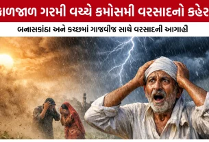 Gujarat Unseasonal Rain Forecast