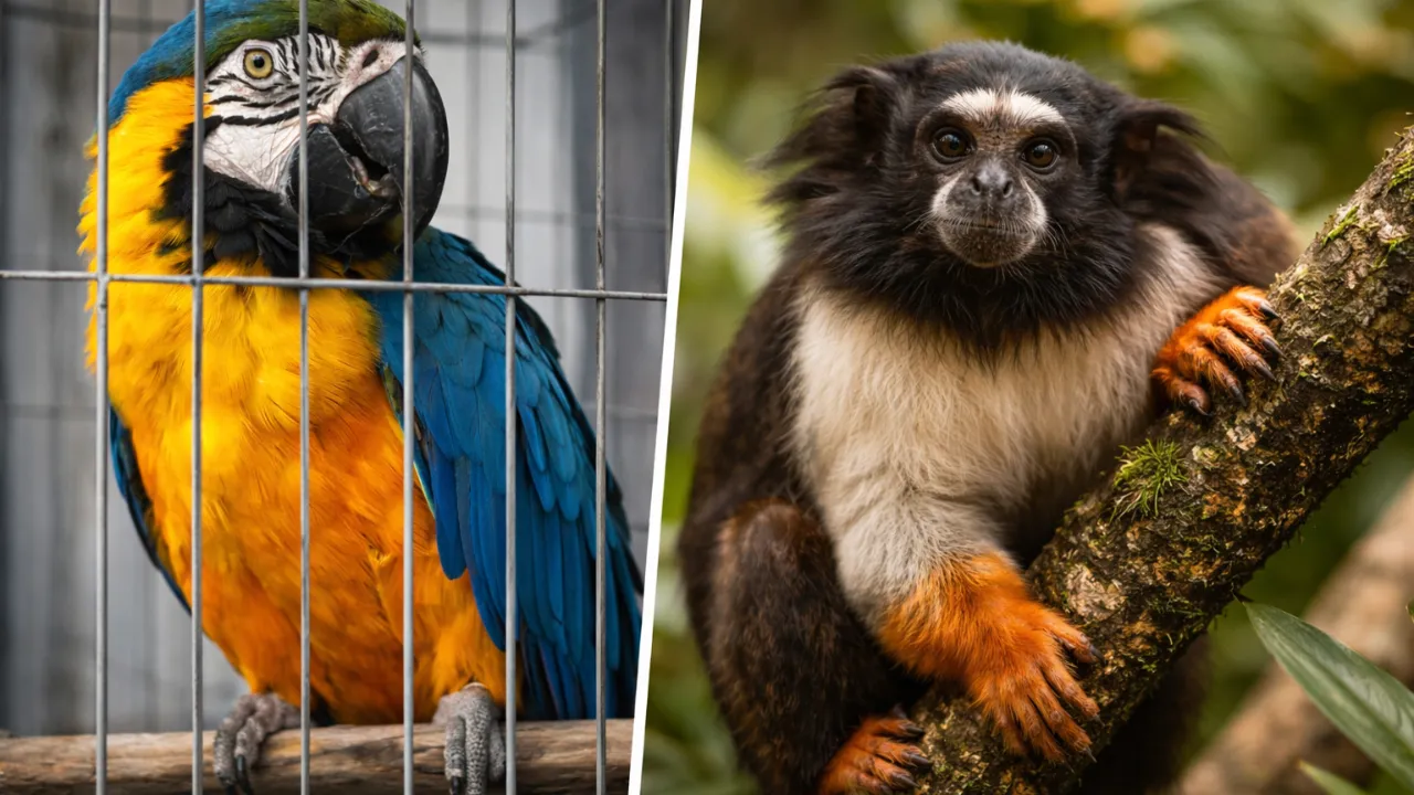 Illegal Exotic Animal Breeding Ahmedabad