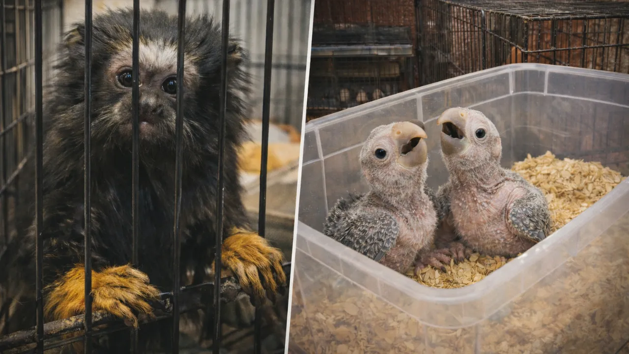 Illegal Exotic Animal Breeding Ahmedabad