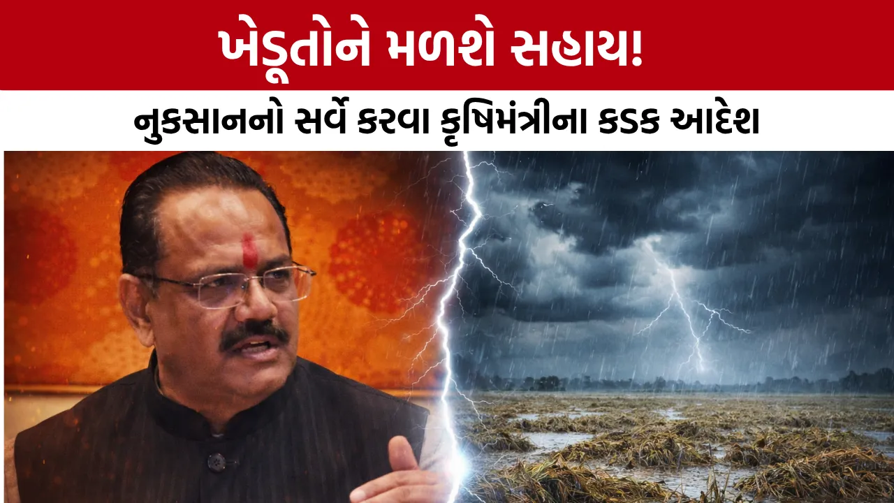 Jitu Vaghani Agriculture Minister Gujarat Statement