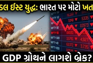 Middle East Conflict India GDP Impact