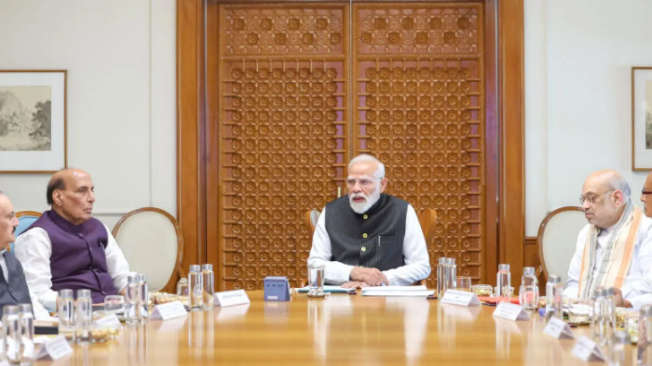 PM Modi Meeting with CMs Middle East War
