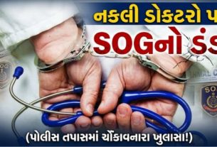 સૌરાષ્ટ્ર વિસ્તારમાં લોકોના આરોગ્ય સાથે ચેડા કરતા બોગસ ડોક્ટરો (Bogus Doctors)સામે પોલીસ તંત્ર સખત બન્યું છે