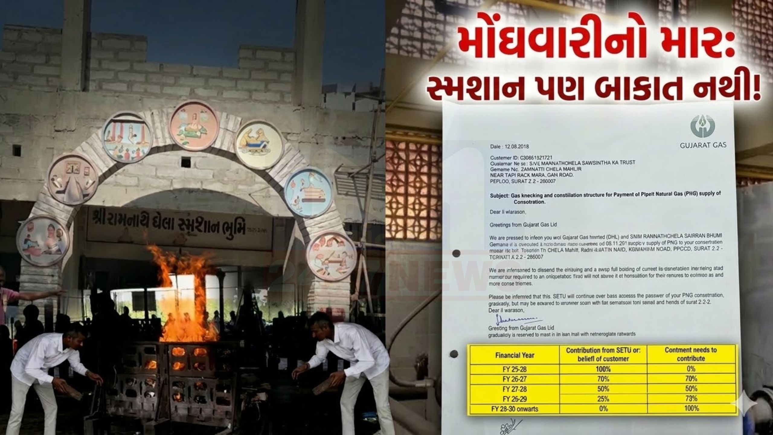 Surat Cremation સેવા મોંઘી બનશે, ગેસ માટે વસૂલાશે ચાર્જ
