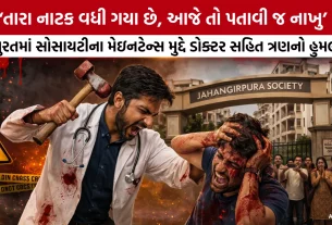 Surat Jahangirpura Firing Hammer Attack Video