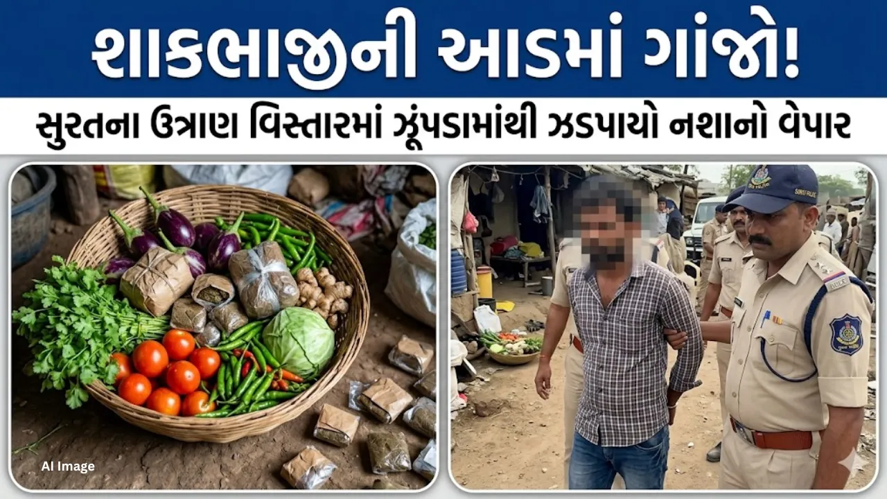 Surat Ganja Seized Utran