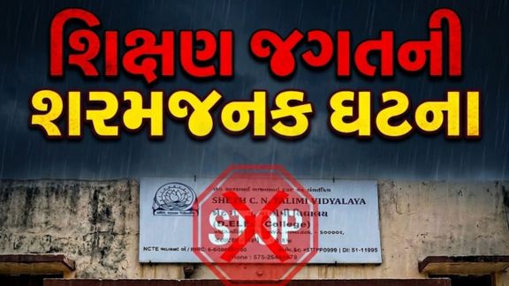 વિદ્યાર્થિ(Student)ની સાથે અધ્યાપક દ્વારા છેડતી (Molests)કરવામાં આવી હોવાનો આરોપ ઉઠ્યો છે