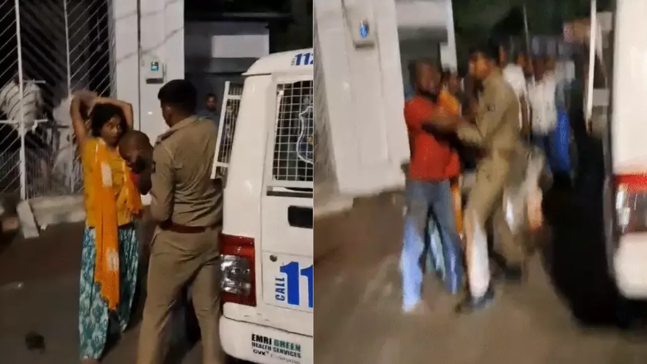 Vadodara Police Attack