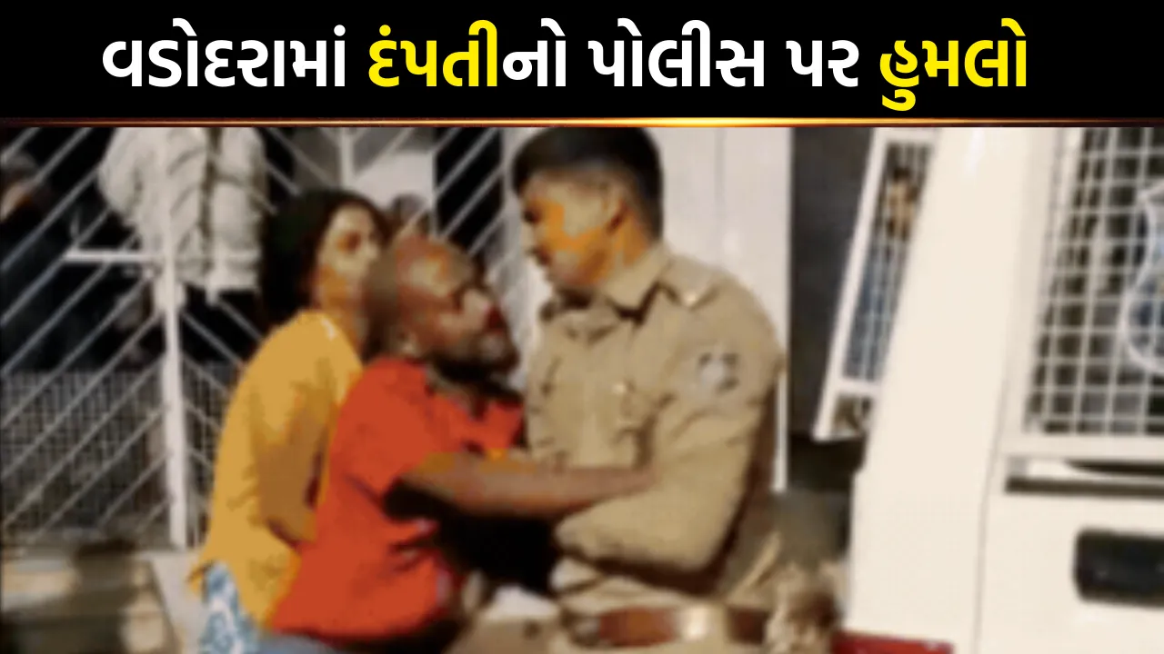 Vadodara Police Attack