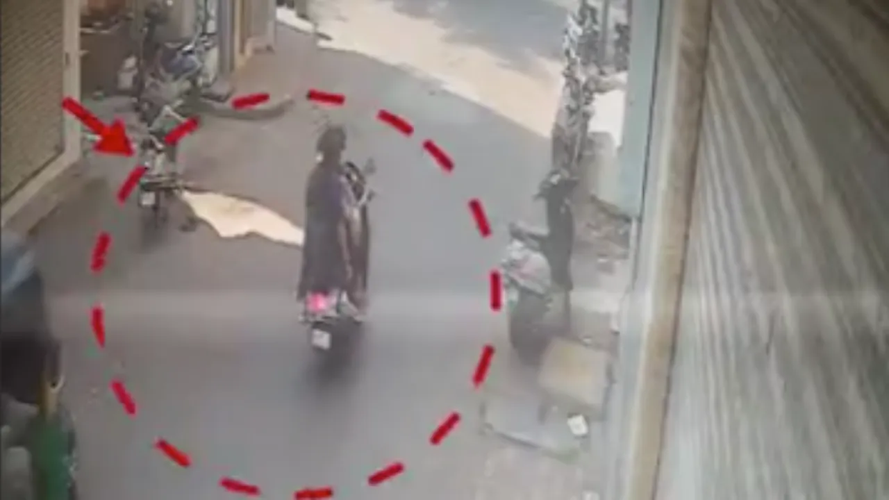 Vadodara Hit and Run CCTV