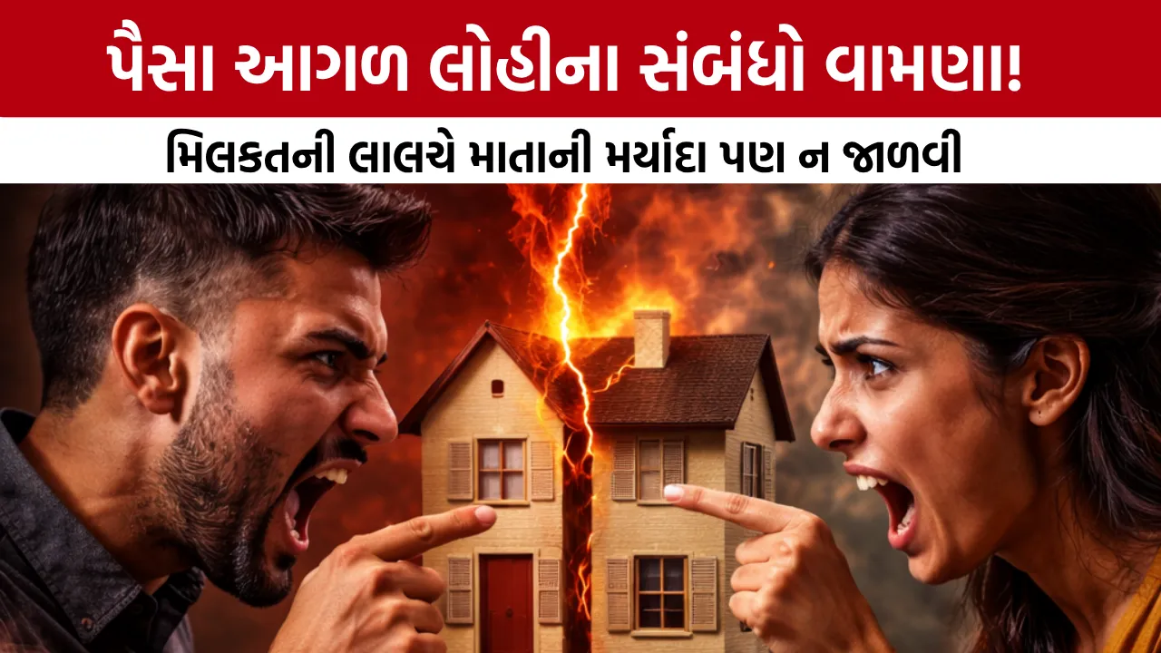 Valsad Brother Sister Fight for Property: