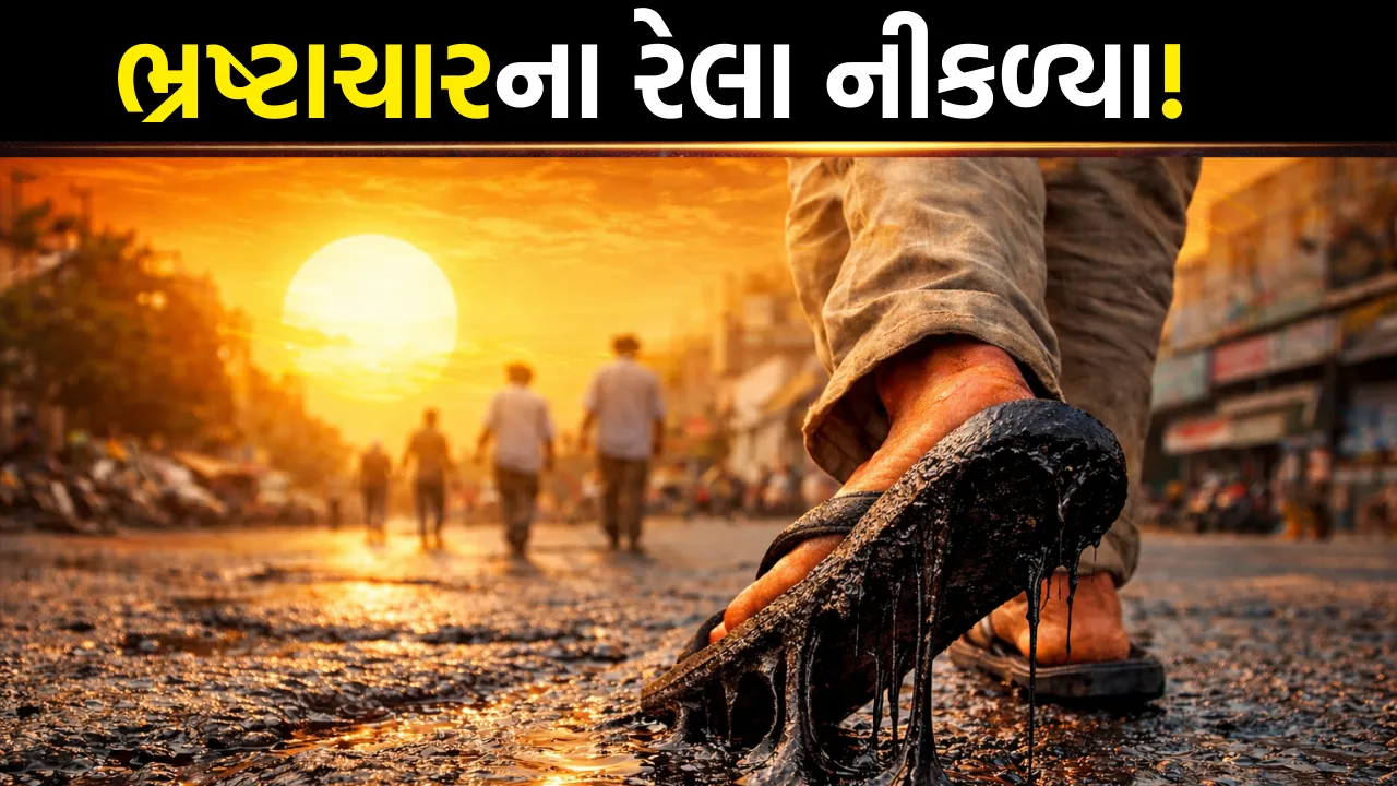 Valsad Navsari Road Melting News