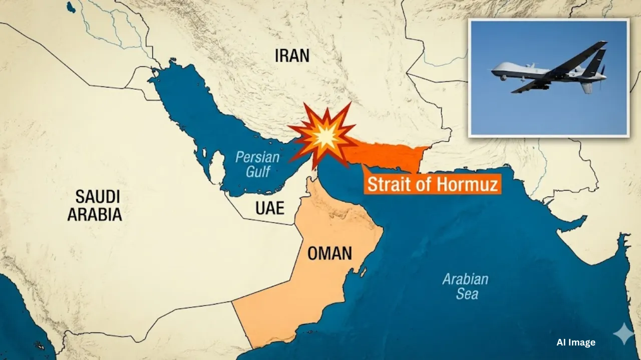 Drone Attack on Oil Tanker Oman