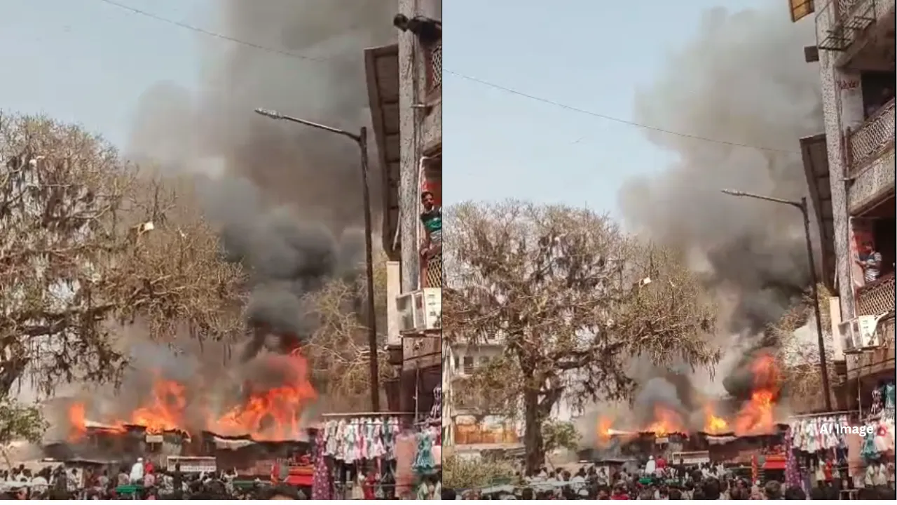 Ahmedabad Kalupur Revdi Bazar Fire