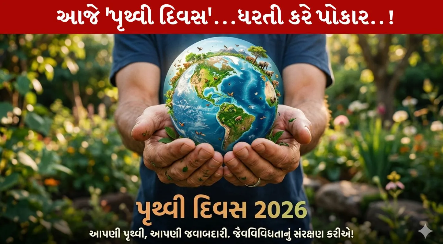 Earth Day 2026, 22 એપ્રિલ, ધરતી, પ્રદૂષણ, જૈવ વિવિધતા
