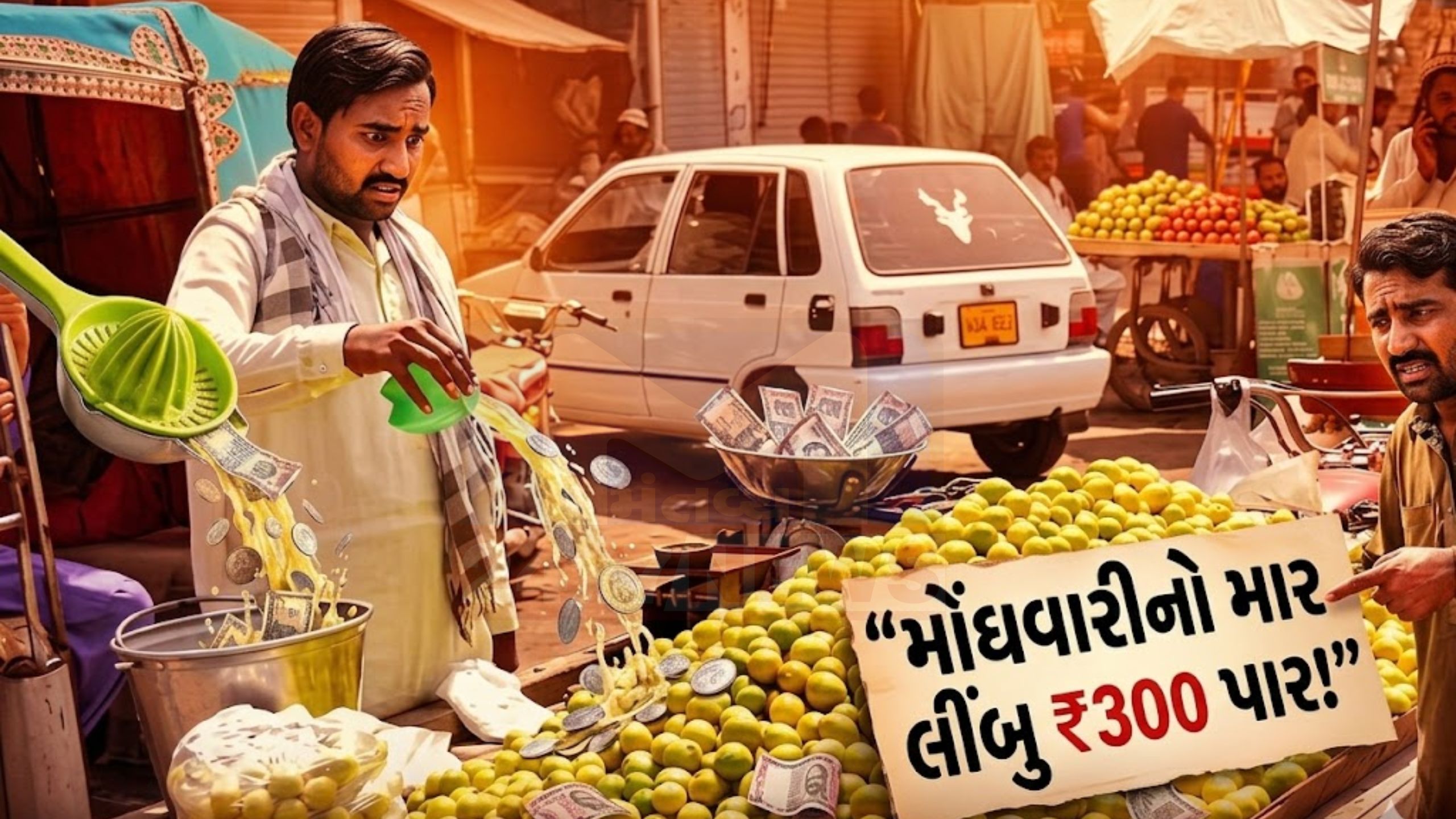Lemon Price Hike: લીંબુ ₹300 પાર, સામાન્ય લોકો પર ભારે અસર