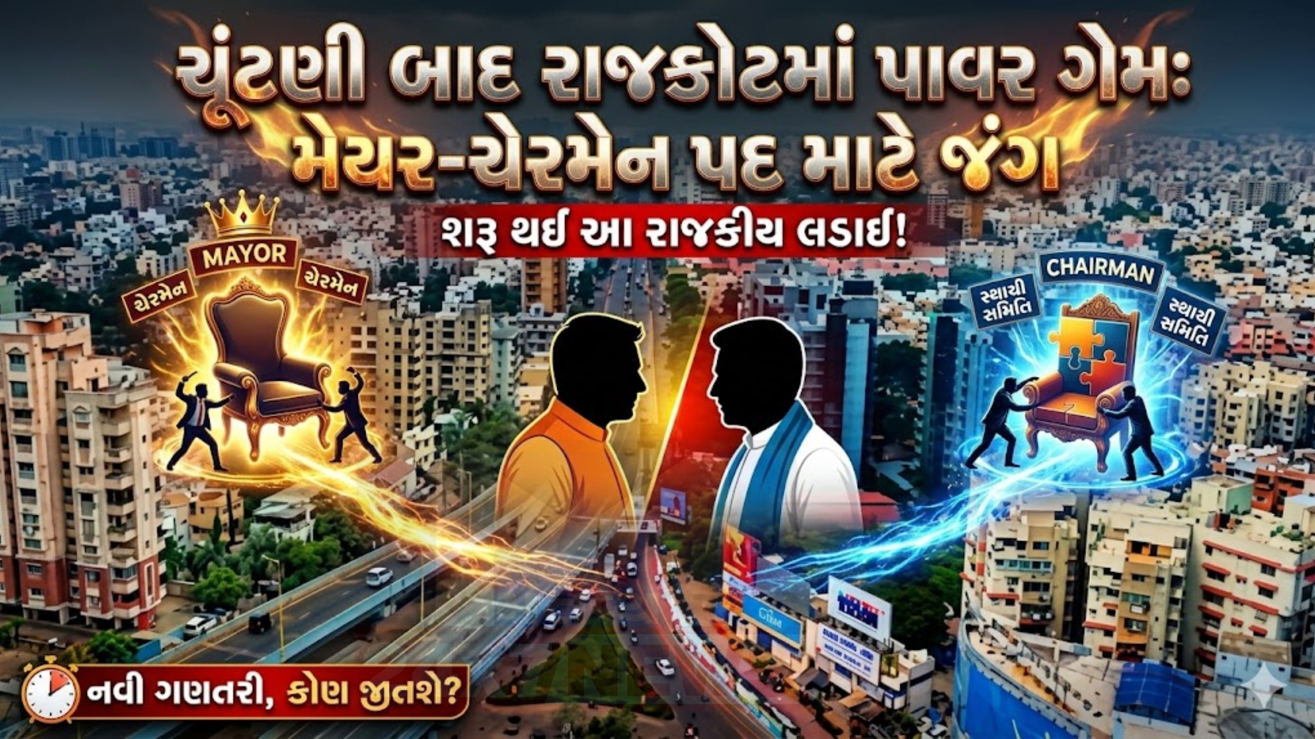 Rajkot Mayor Race: કોણ બનશે શહેરનો નવો મેયર?