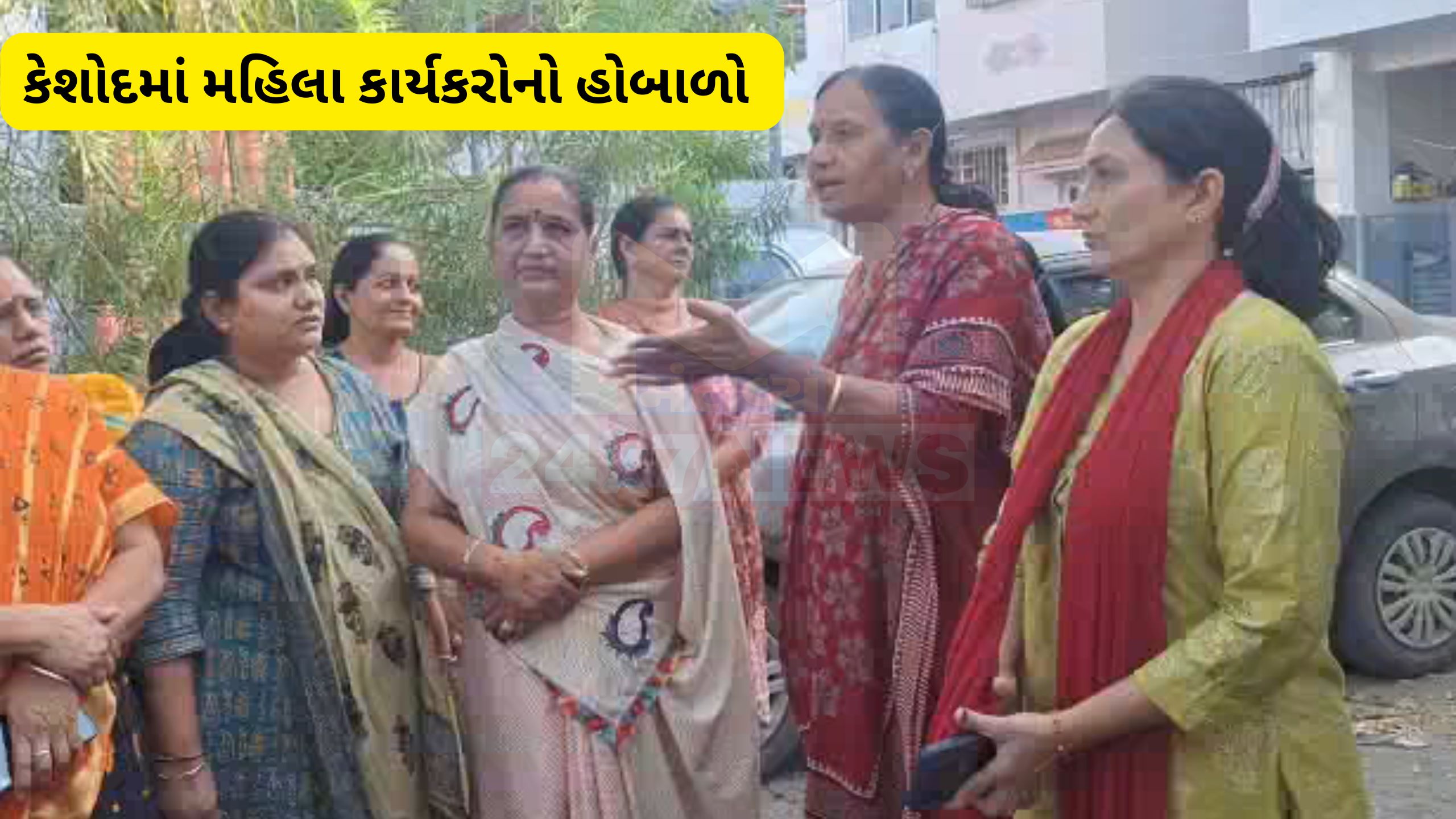 Keshod BJPમાં બળવો, 12 મહિલા કાર્યકરોએ આપ્યા રાજીનામાં
