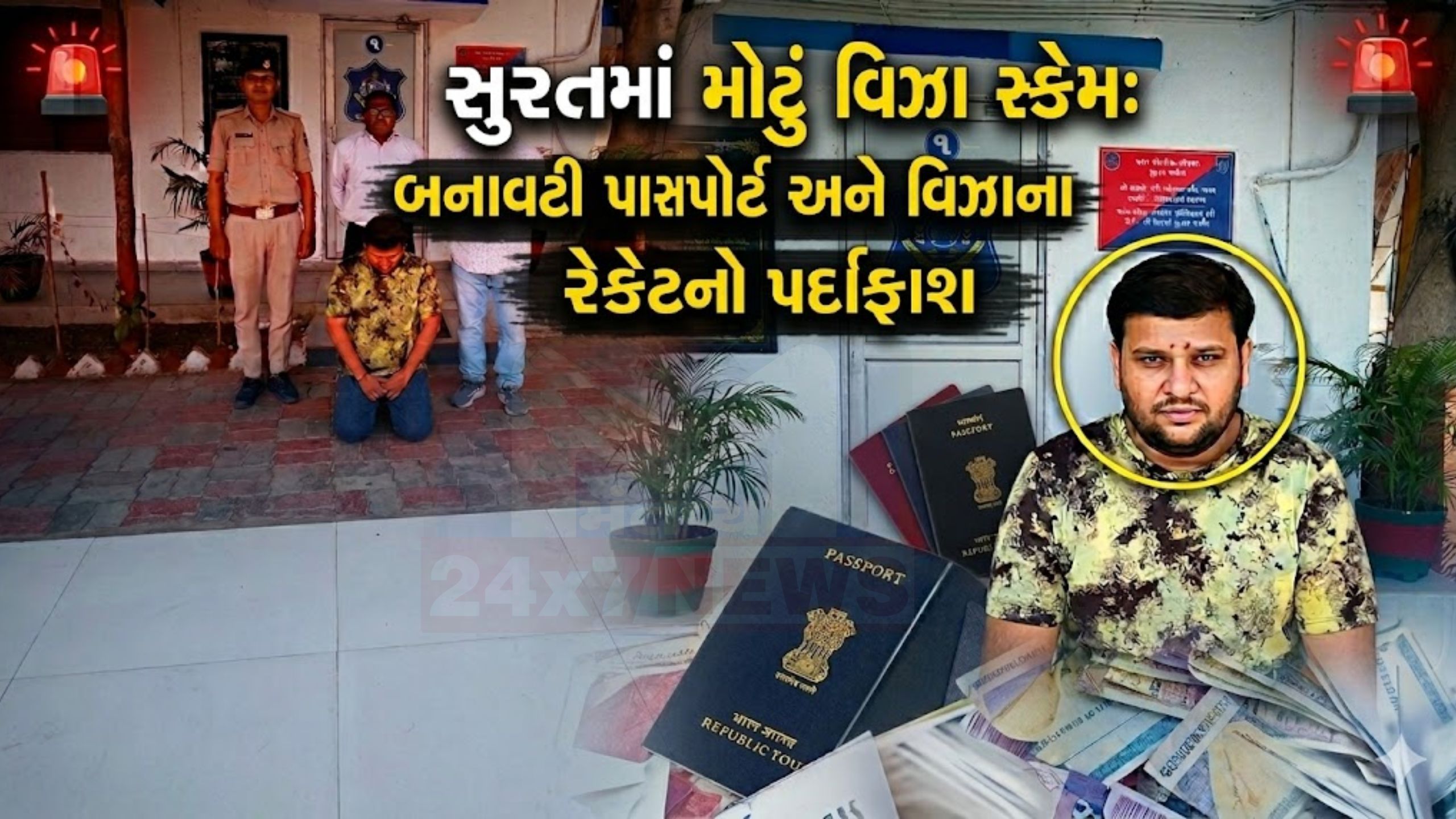 સુરતના પાલમાં Visa scam: ₹2.13 કરોડની છેતરપિંડી