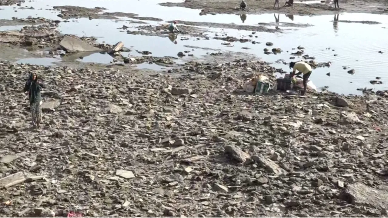 Sabarmati River Dry Ahmedabad