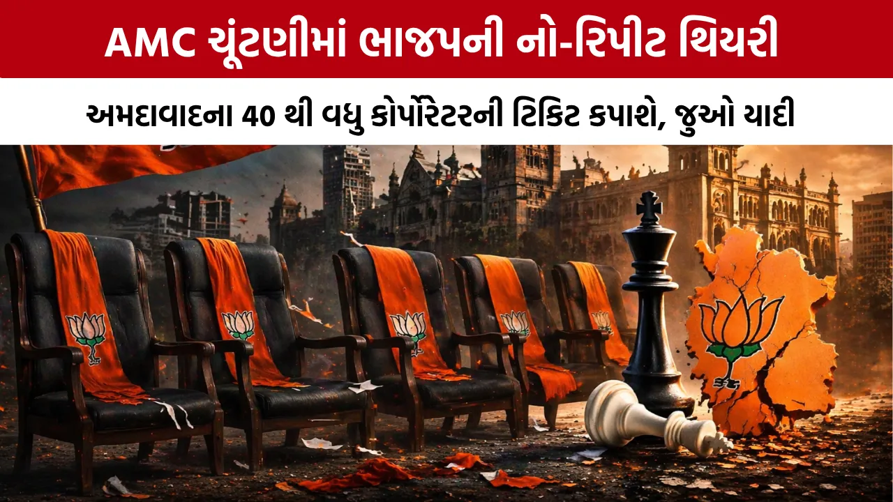 AMC Election 2026 BJP Candidates: