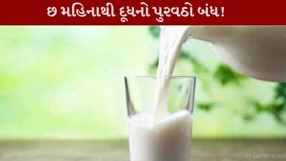 શાળાના બાળકોને મળતું દૂધ બંધ થઈ જતા હવે તેઓ પાવડર દૂધ (Powdered Milk)પર નિર્ભર બન્યા છે