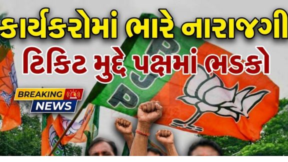 જુનાગઢ જિલ્લામાં રાજકીય ગરમાવો વધી રહ્યો છે, જ્યાં ભારતીય જનતા પાર્ટી (Bjp)માં આંતરિક અસંતોષ સપાટી પર આવતો દેખાઈ રહ્યો છે