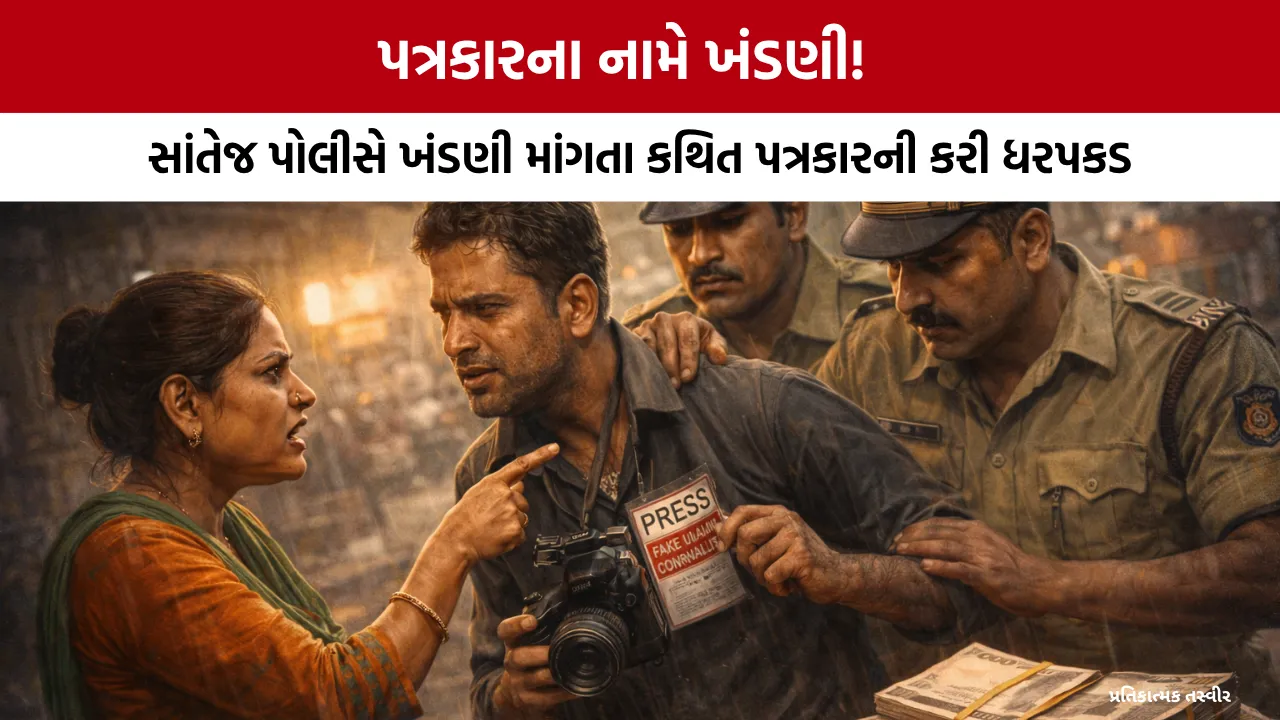 Gandhinagar Fake Journalist Arrest