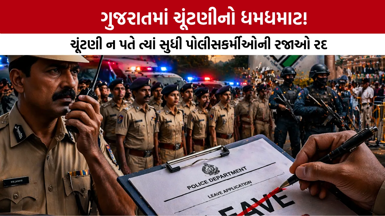 Gujarat Police Leaves Cancelled