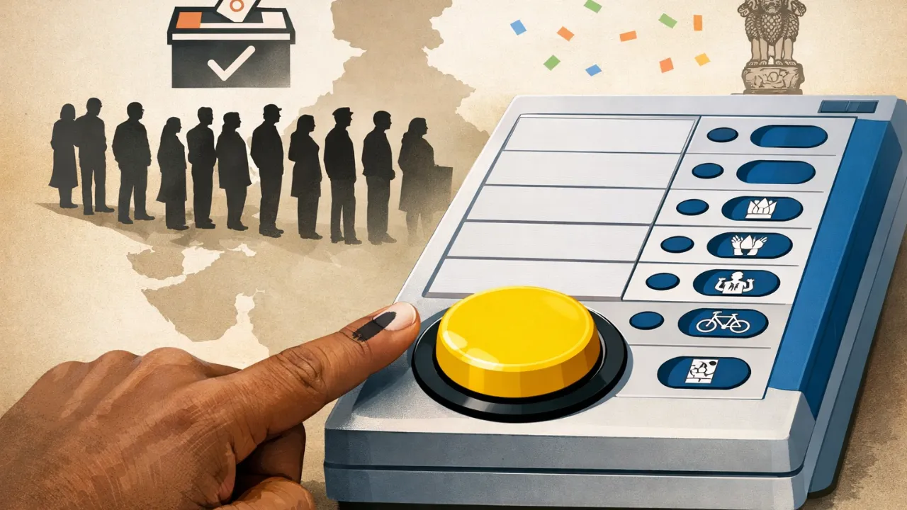 Yellow Register Button EVM