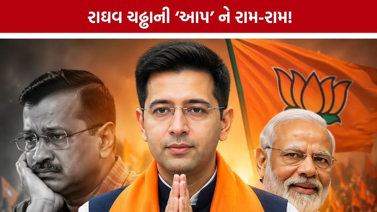 Raghav Chadha Joins BJP