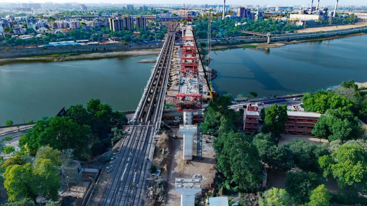 Sabarmati Bullet Train Bridge
