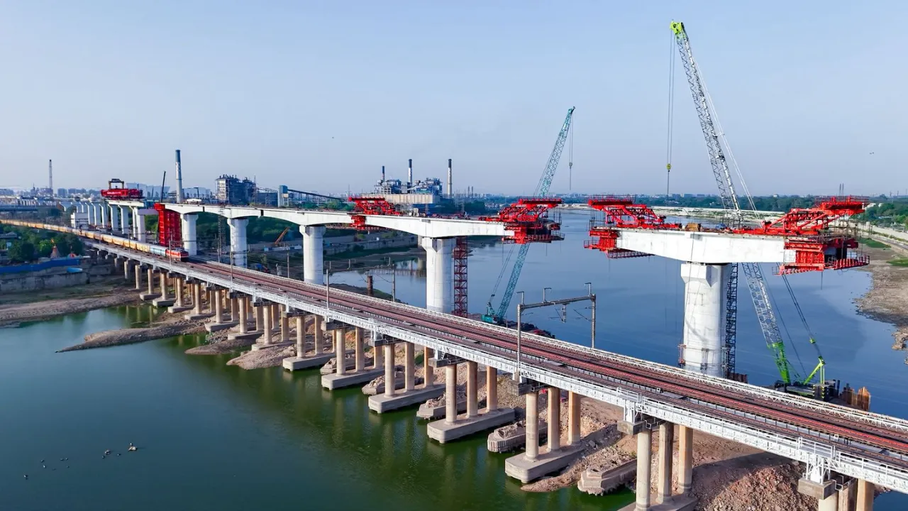 Sabarmati Bullet Train Bridge