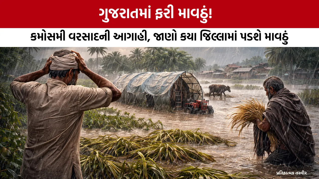 Unseasonal Rain in Gujarat