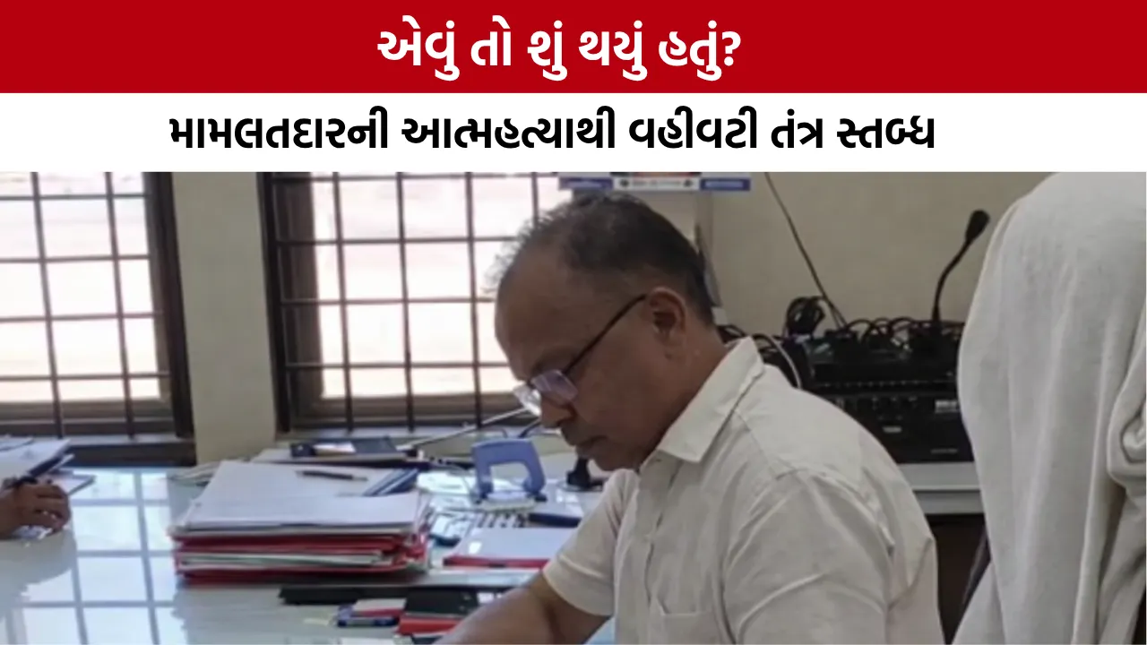 Valsad Umargam Mamlatdar Suicide Case