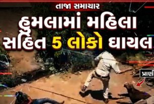 મધ્યપ્રદેશના ધાર જિલ્લામાં એક ચોંકાવનારી ઘટના સામે આવી છે, જ્યાં એક દીપડો(Leopard) રહેણાંક વિસ્તારમાં ઘૂસી આવતા ભયનો માહોલ સર્જાયો છે