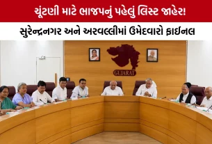 Gujarat Local Body Election BJP Candidate List